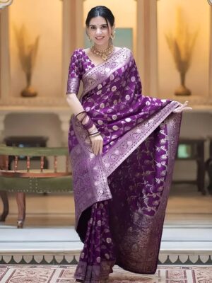 mk banarasi saree