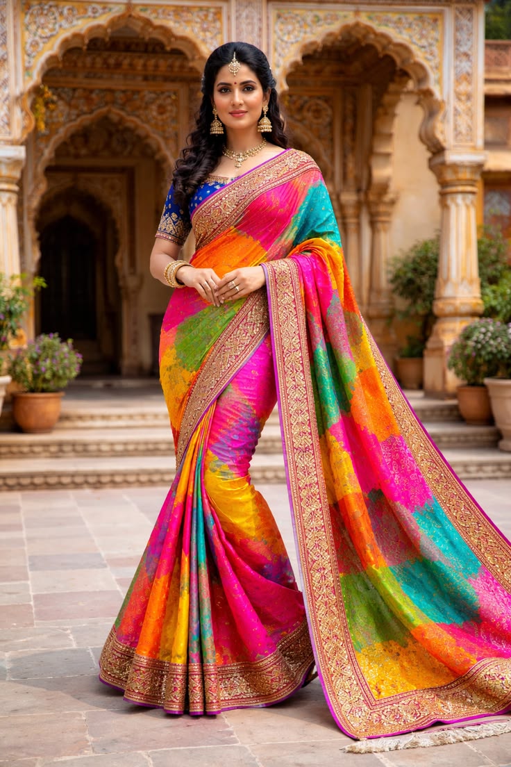 mk wedding saree