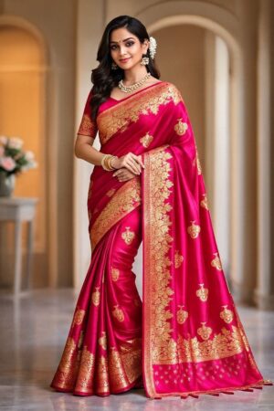 mk banarasi saree